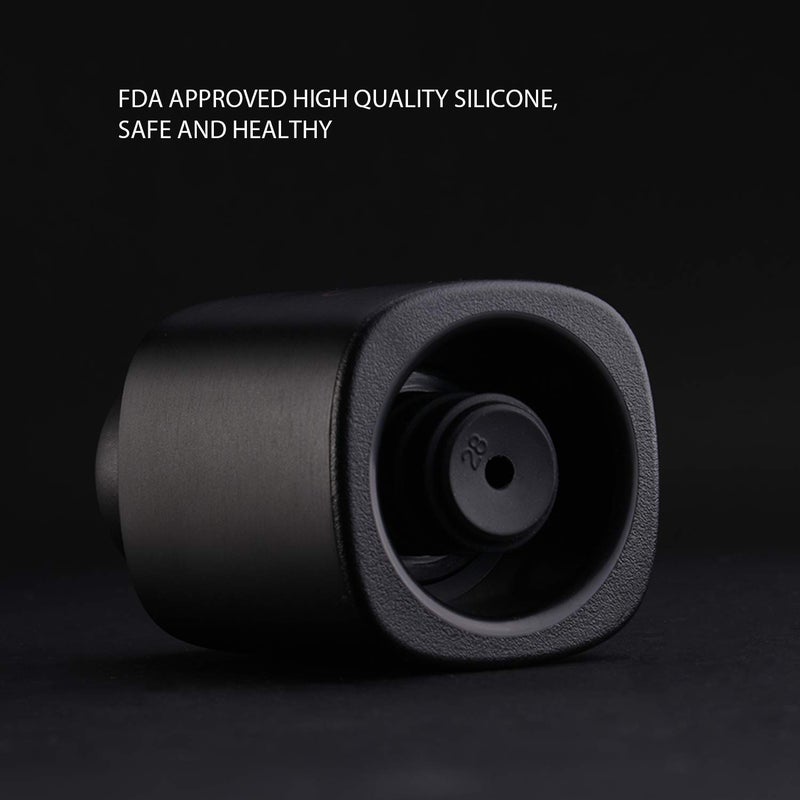 CHEER Wine Vacuum Sealer No. 3, ABS Vacuum Small Wine Bottle Stoppers, Black 7717-W401-032 - Image 3